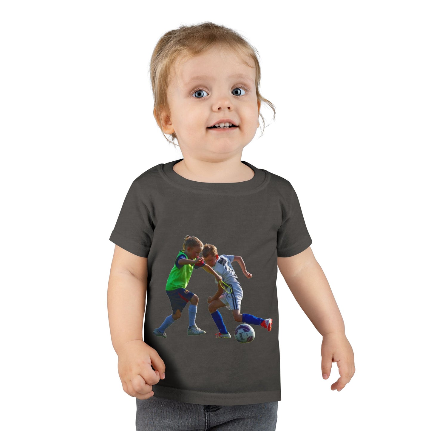 Toddler Soccer T-Shirt — Youth Kids Football Playtime Tee