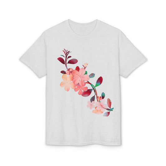Floral Watercolor Branch T-Shirt