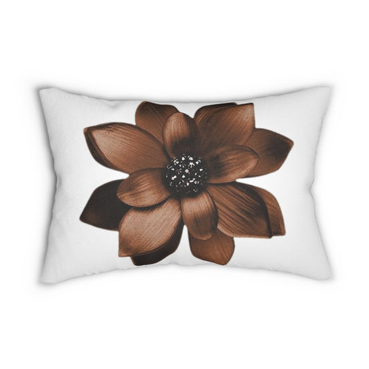 Spun Polyester Lumbar Pillow