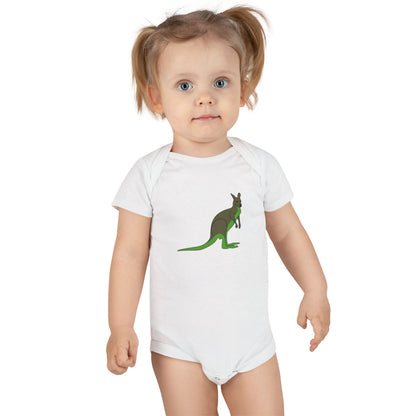 Kangaroo Baby Onesie - Cute Aussie Animal Infant Bodysuit