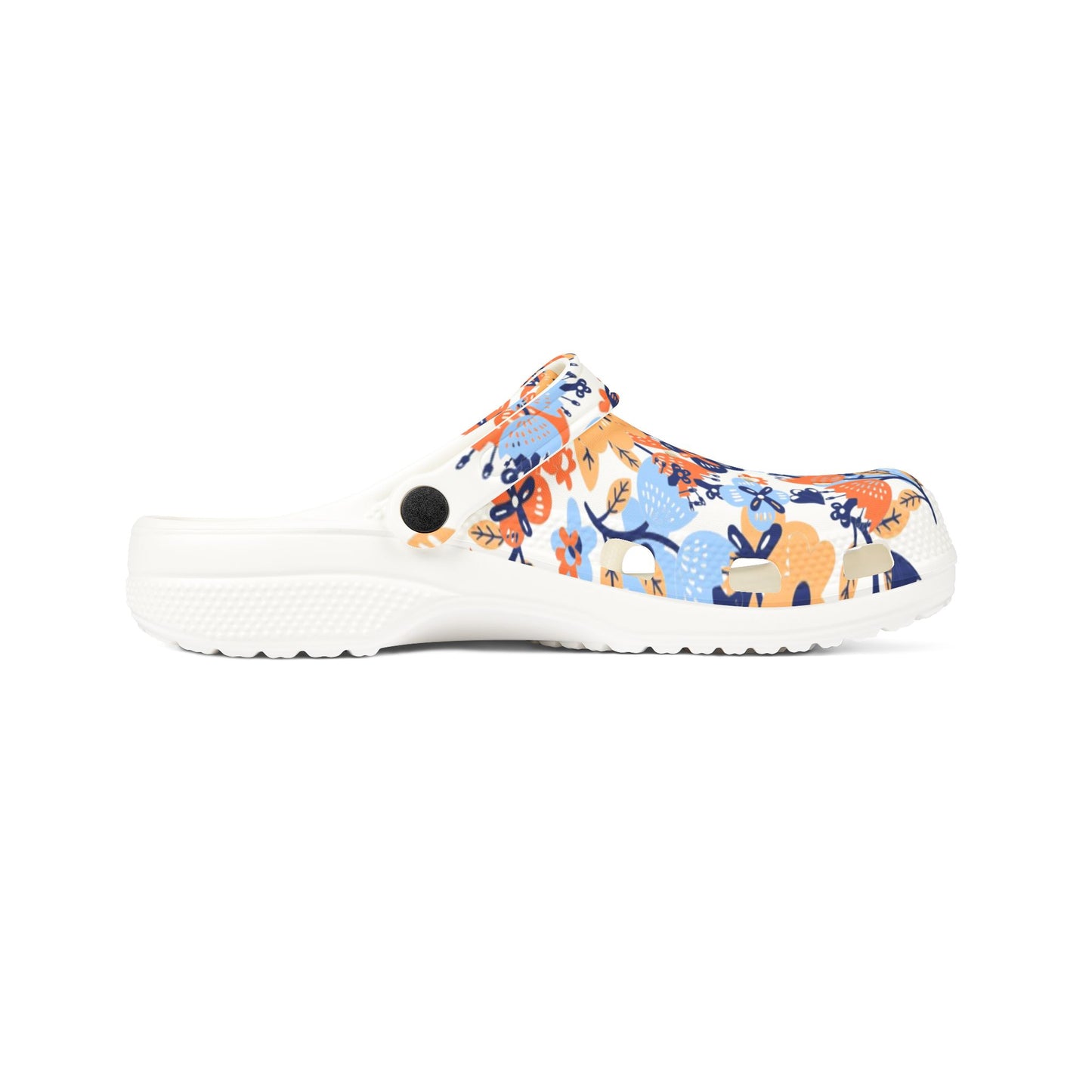 Floral EVA Foam Clogs — Lightweight Garden Slip-On Shoes