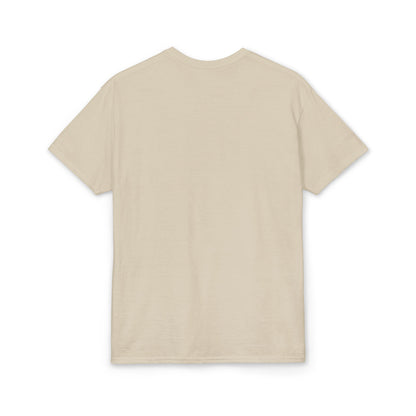 Floral Watercolor Tee — Pink & Blue Petal Graphic T-Shirt