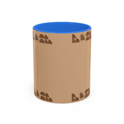 Retro Neutral Pattern Coffee Mug (11oz, 15oz)