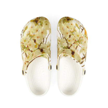 Floral Garden EVA Foam Clogs — Women's Spring Blossom Slip‑Ons