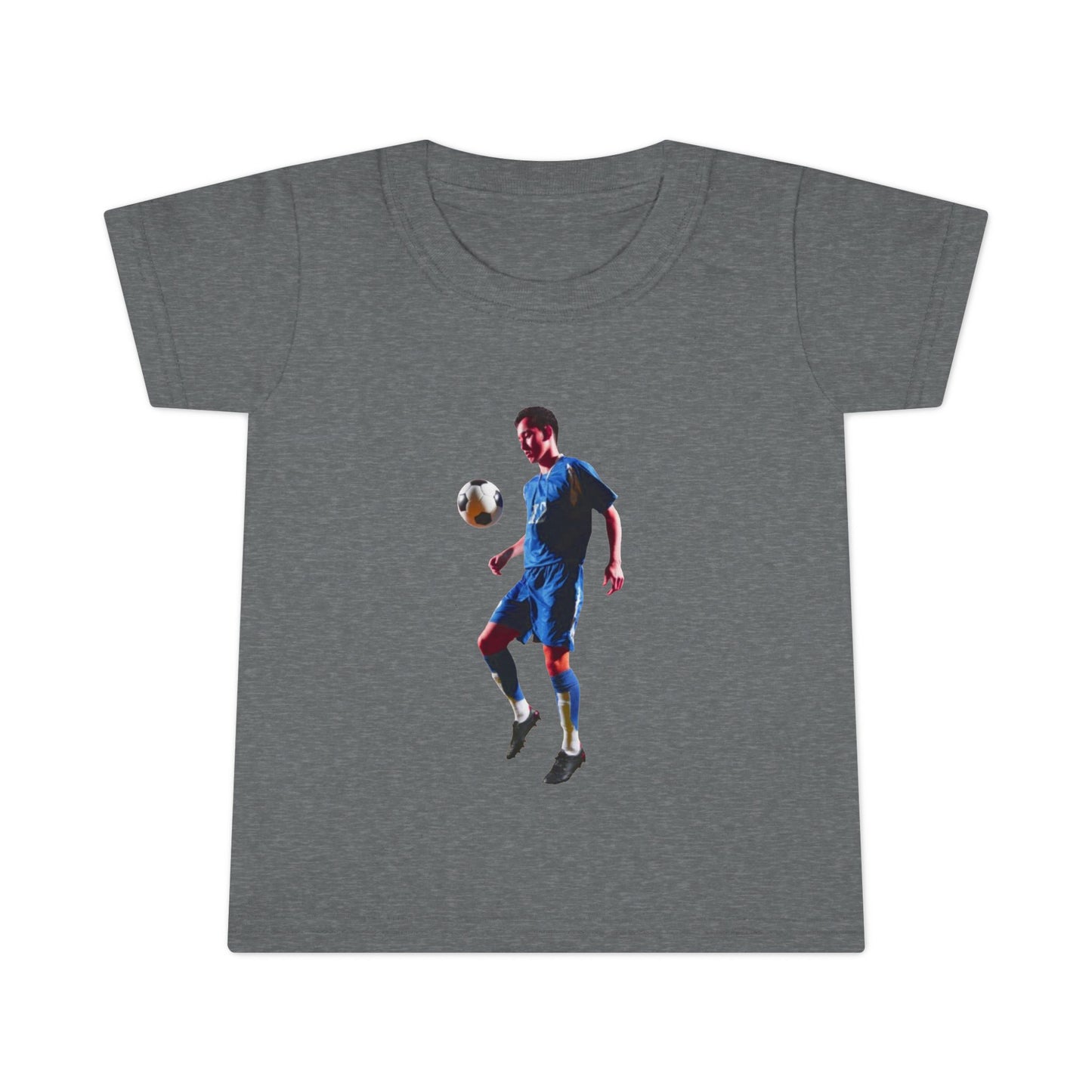 Toddler Soccer Player T-Shirt — Kids Football Juggle Tee