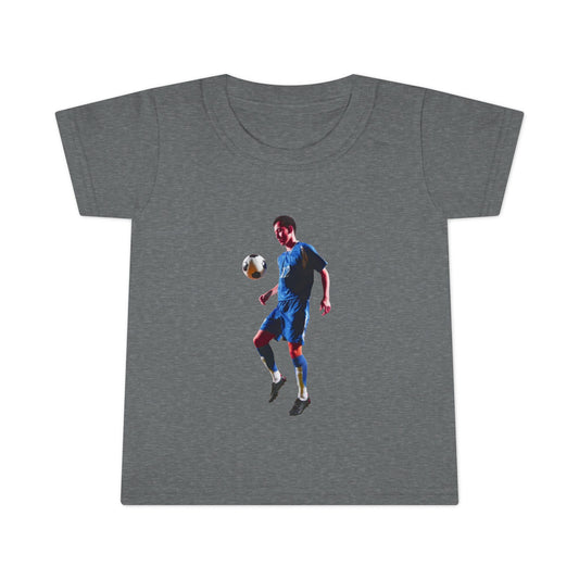 Toddler Soccer Player T-Shirt — Kids Football Juggle Tee