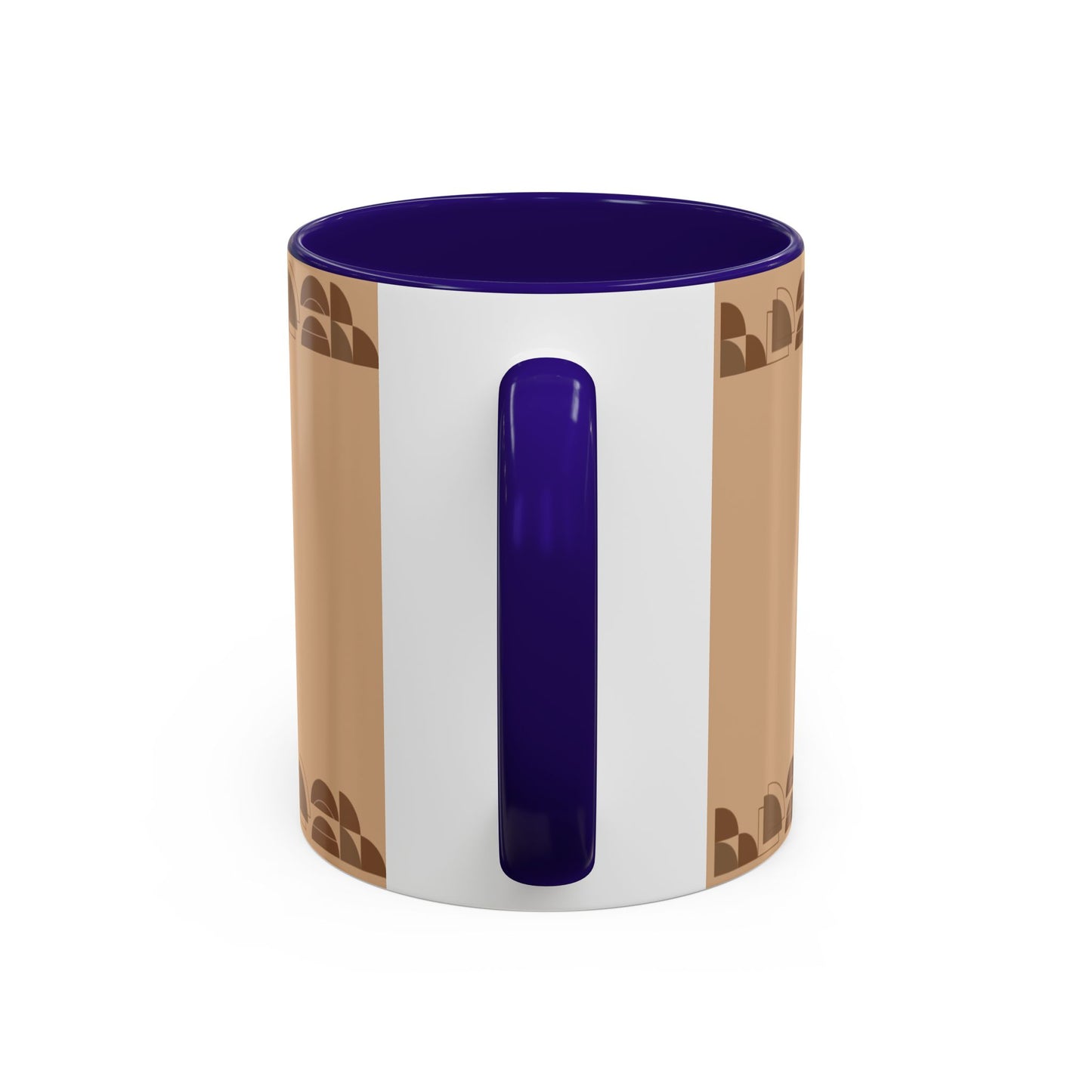 Retro Neutral Pattern Coffee Mug (11oz, 15oz)