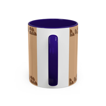 Retro Neutral Pattern Coffee Mug (11oz, 15oz)