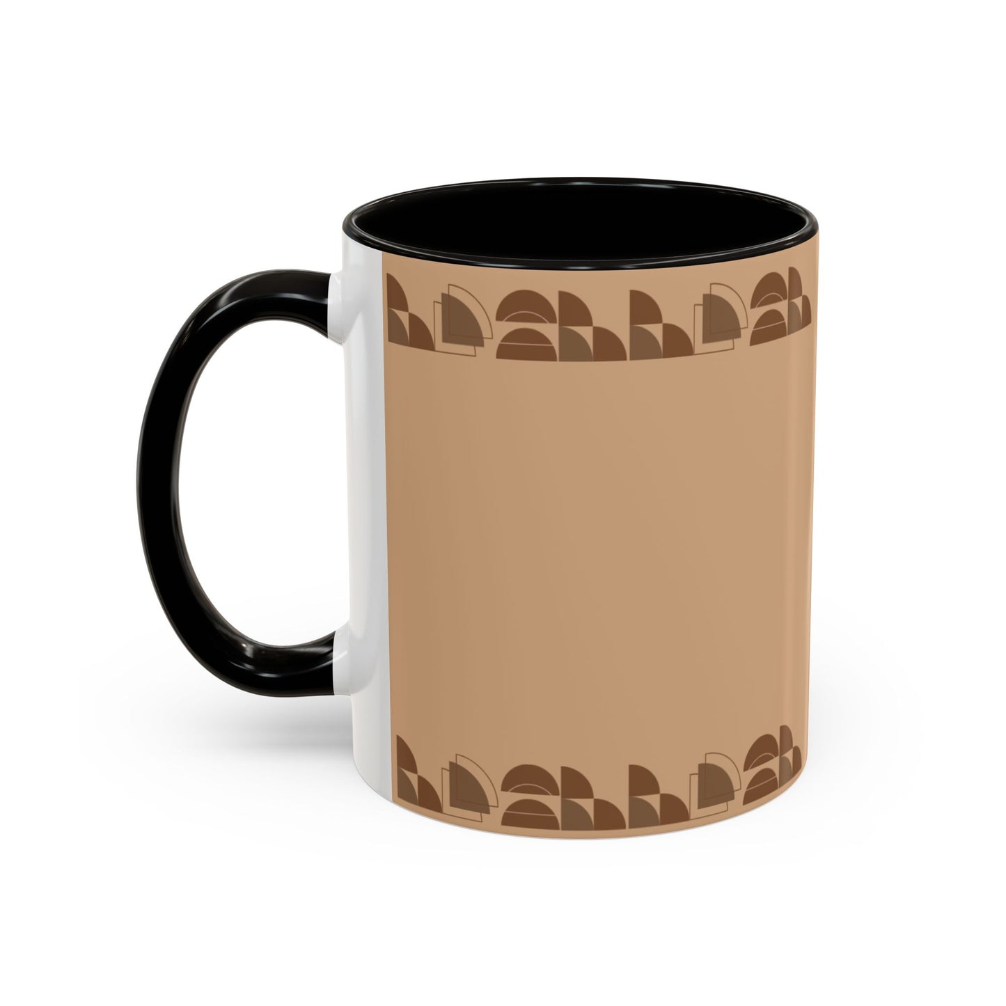 Retro Neutral Pattern Coffee Mug (11oz, 15oz)
