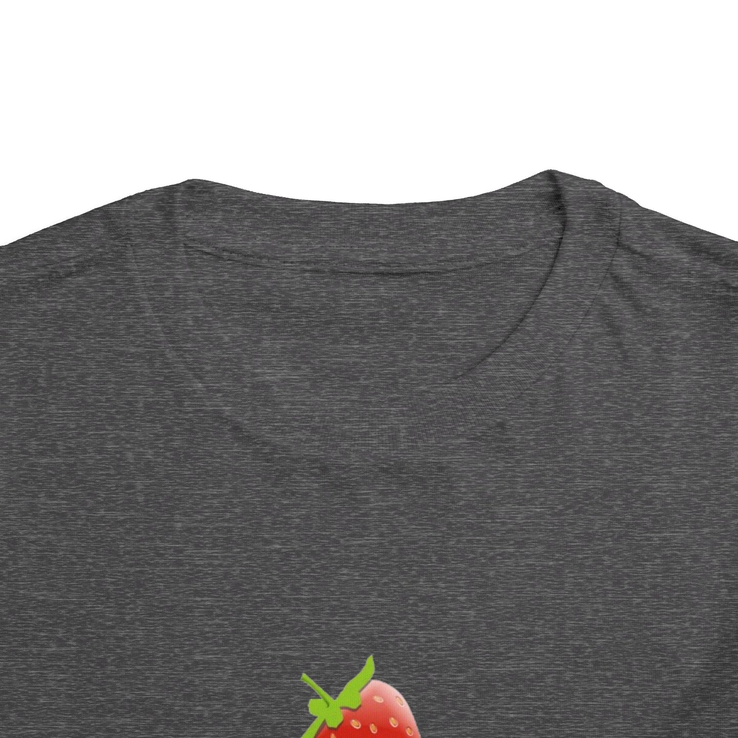 Toddler Tee with Cute Strawberry Cupcake Graphic
