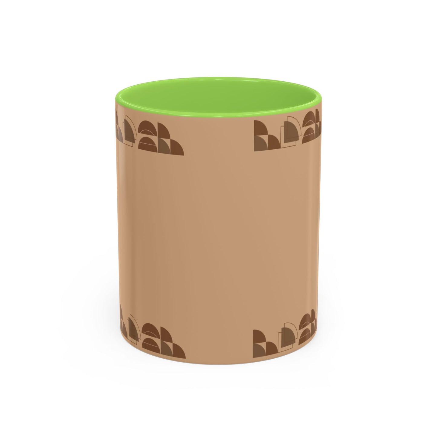 Retro Neutral Pattern Coffee Mug (11oz, 15oz)