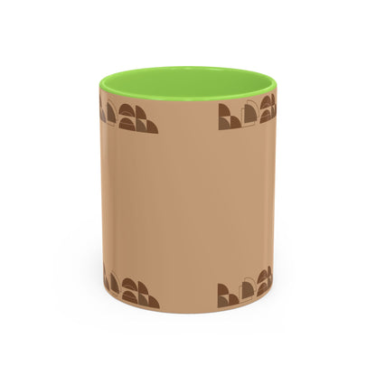 Retro Neutral Pattern Coffee Mug (11oz, 15oz)