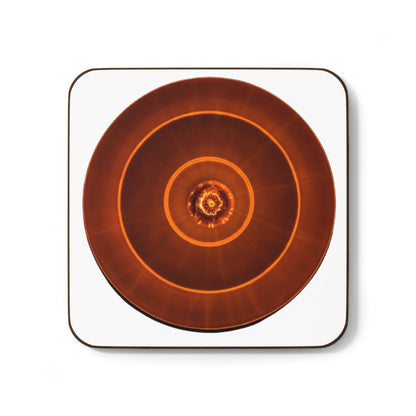 Retro Sunburst Ceramic Coaster