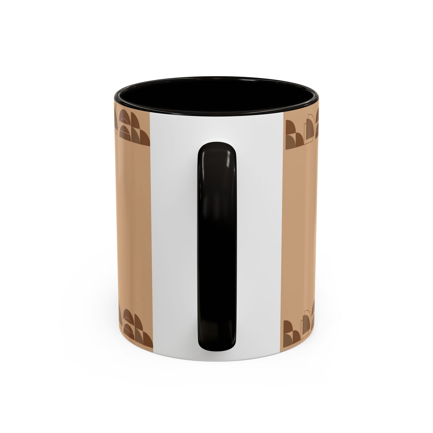 Retro Neutral Pattern Coffee Mug (11oz, 15oz)