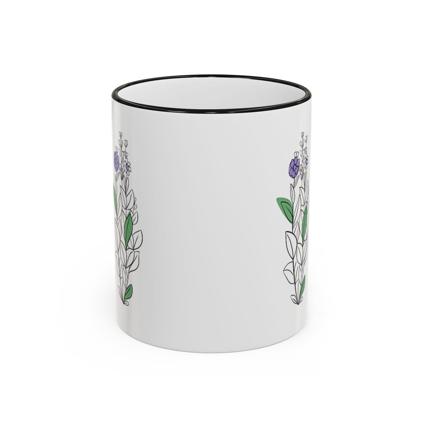 Accent Rim & Handle Mug (11oz, 15oz)