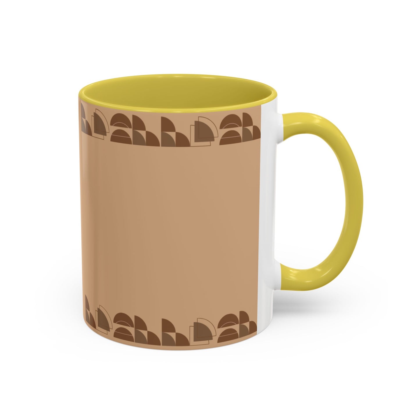 Retro Neutral Pattern Coffee Mug (11oz, 15oz)