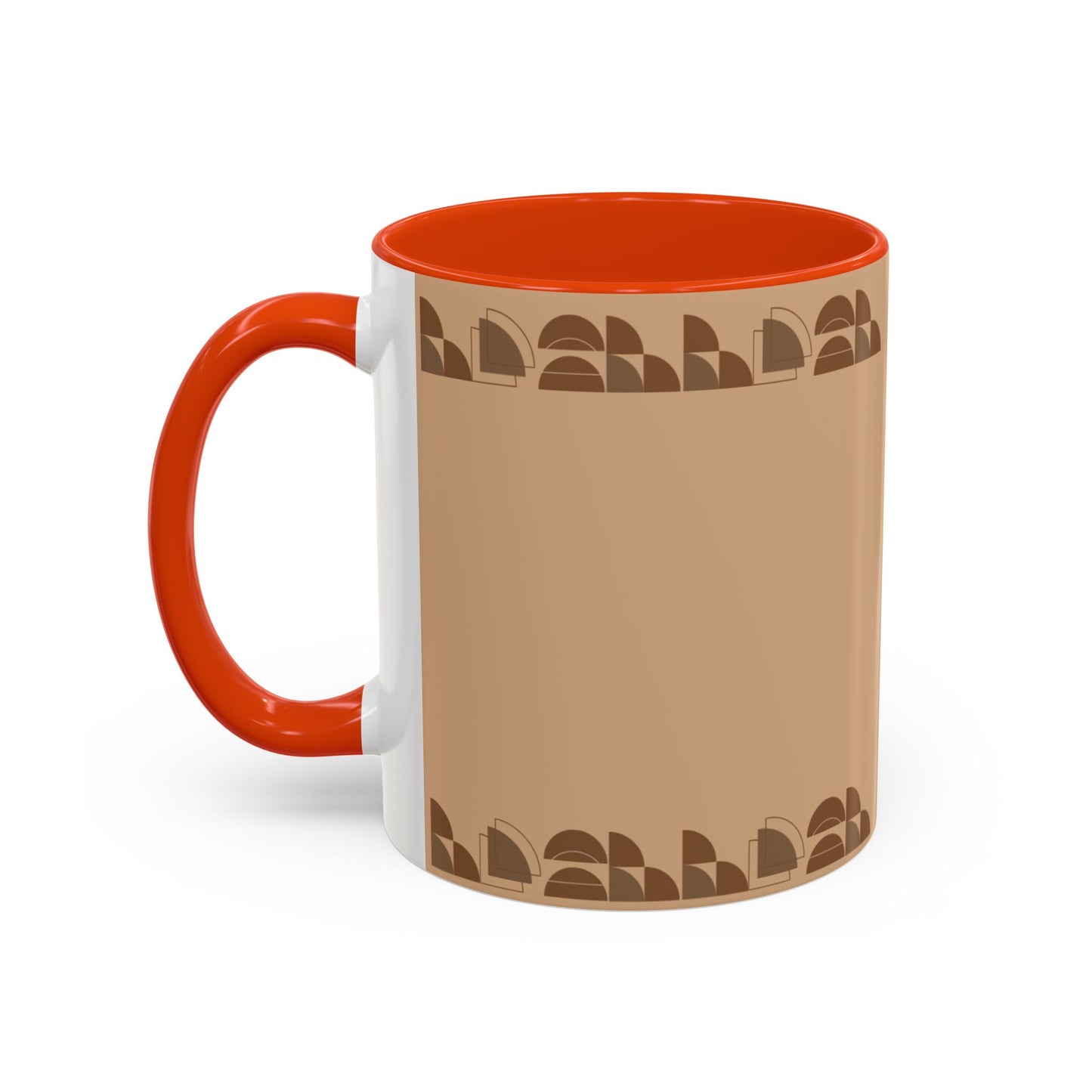 Retro Neutral Pattern Coffee Mug (11oz, 15oz)