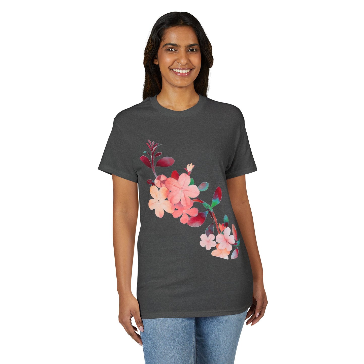 Floral Watercolor Branch T-Shirt