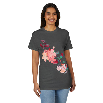 Floral Watercolor Branch T-Shirt