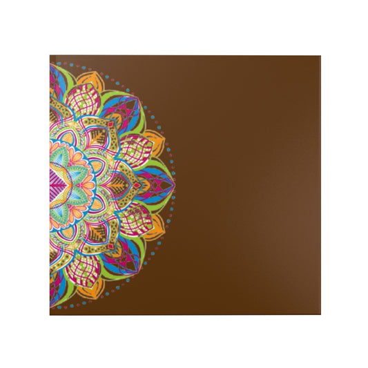 Mandala Photo Book — Colorful Boho Hardcover Photo Album