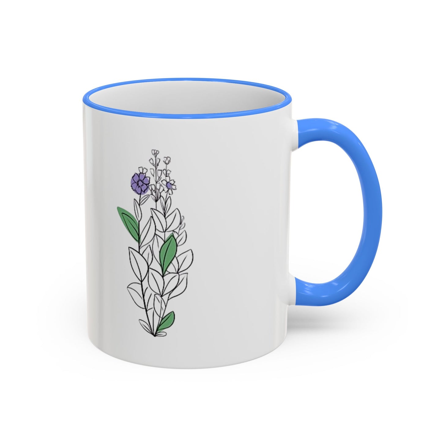 Accent Rim & Handle Mug (11oz, 15oz)