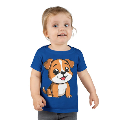 Cute Puppy Toddler T-Shirt — Adorable Cartoon Dog Tee for Babies & Toddlers