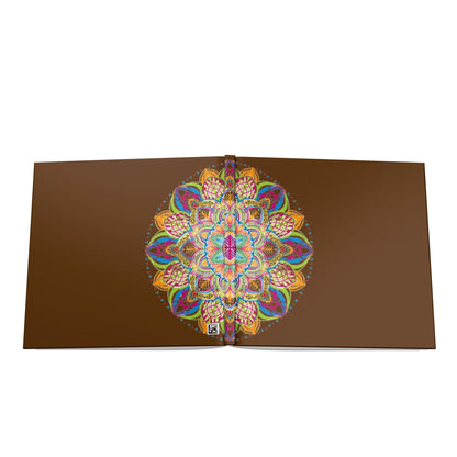 Mandala Photo Book — Colorful Boho Hardcover Photo Album