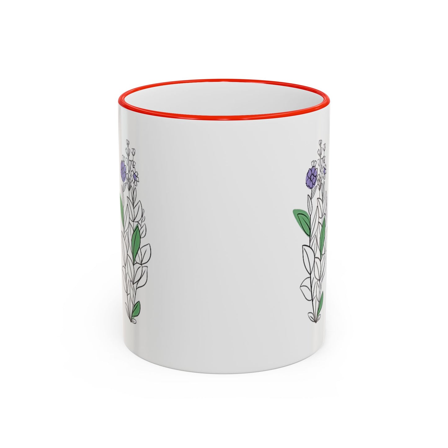 Accent Rim & Handle Mug (11oz, 15oz)