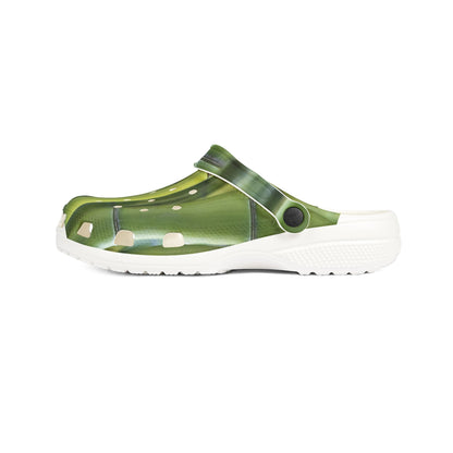 Cactus Green EVA Foam Clogs — Lightweight Garden & Beach Shoes