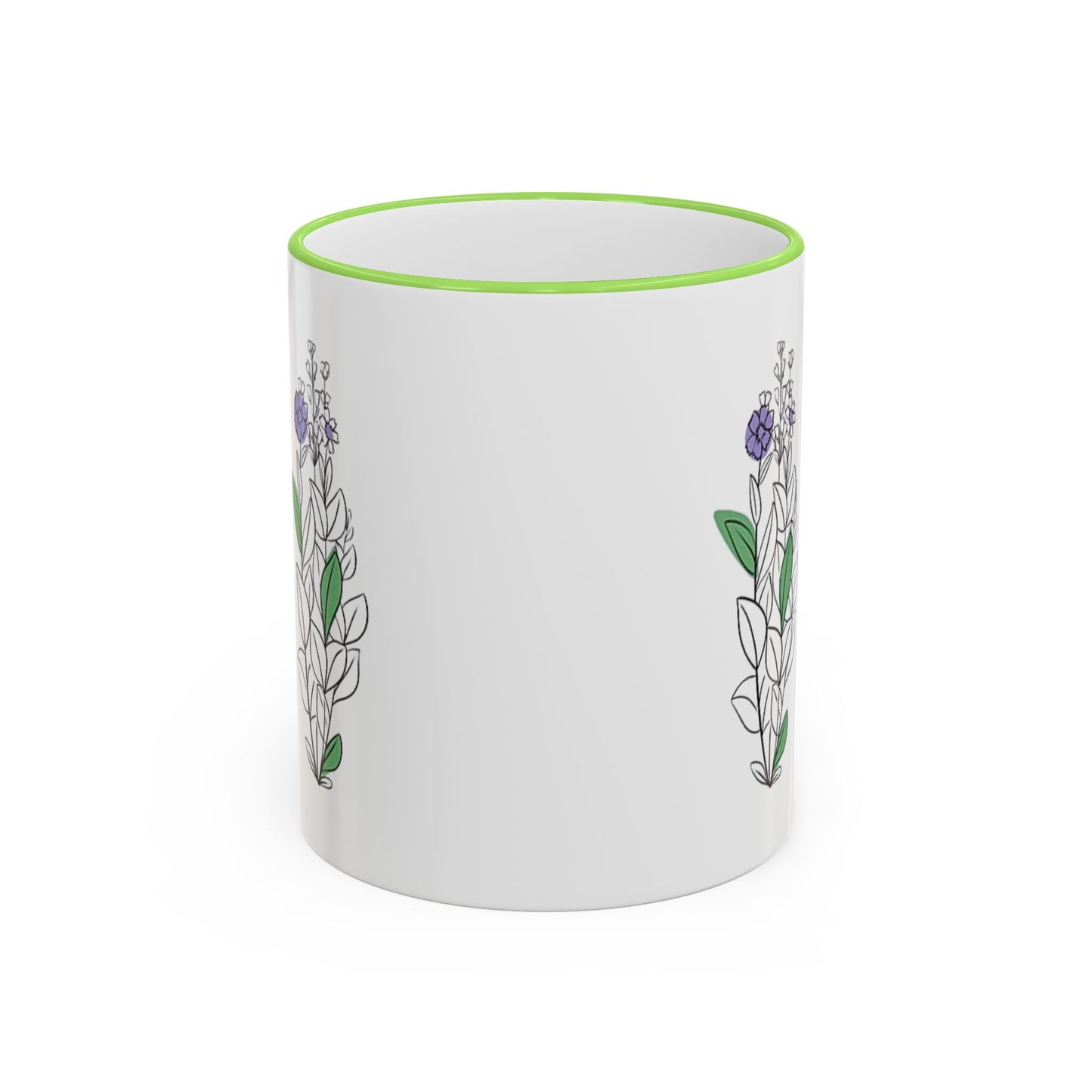 Accent Rim & Handle Mug (11oz, 15oz)