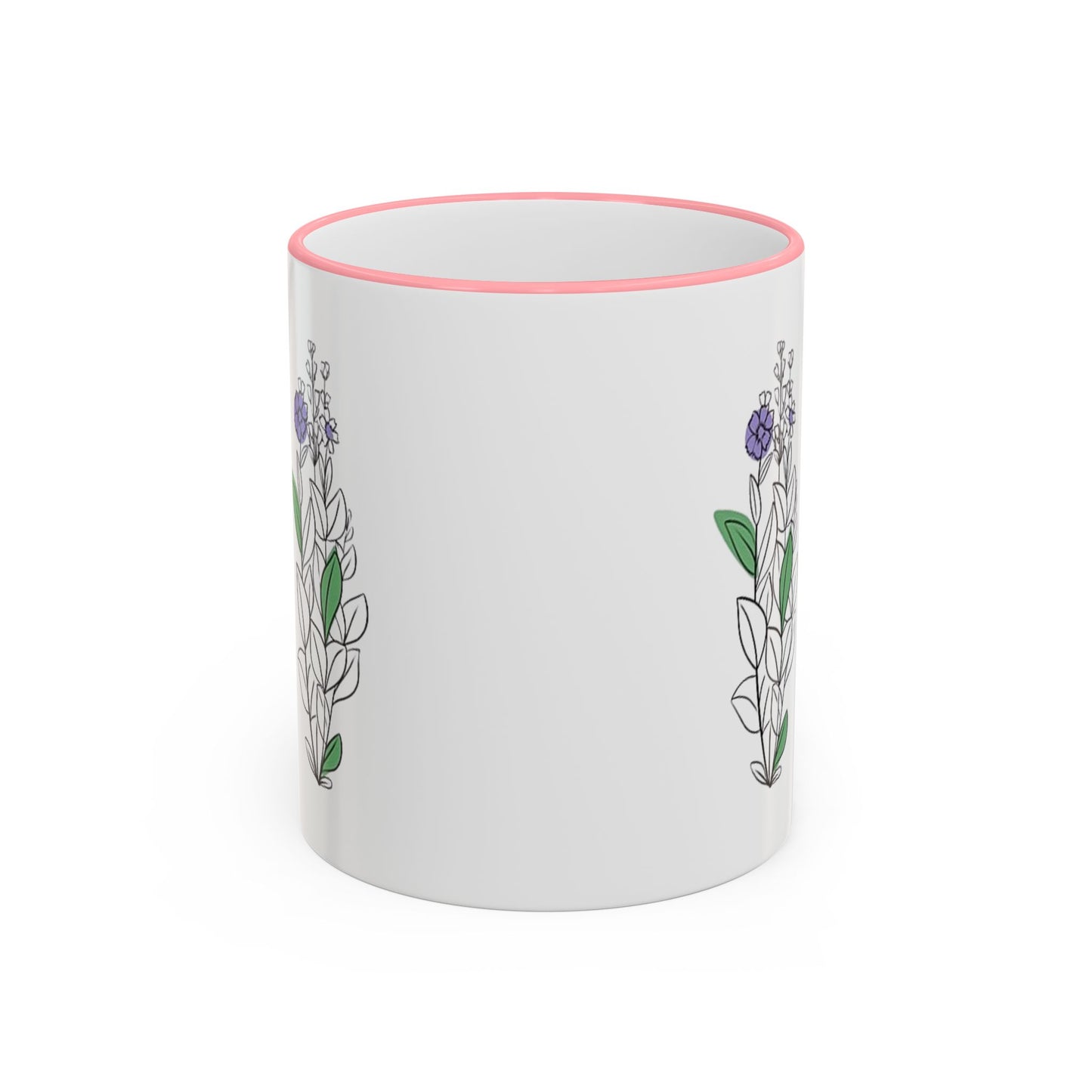 Accent Rim & Handle Mug (11oz, 15oz)