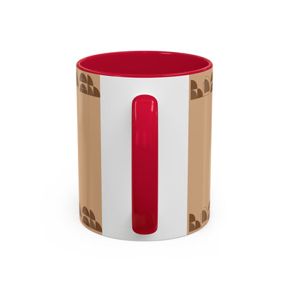 Retro Neutral Pattern Coffee Mug (11oz, 15oz)