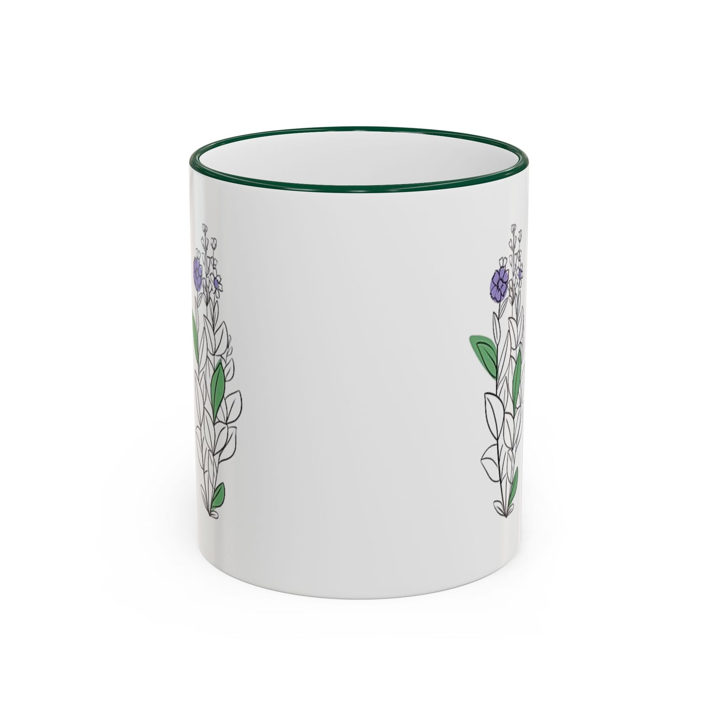 Accent Rim & Handle Mug (11oz, 15oz)