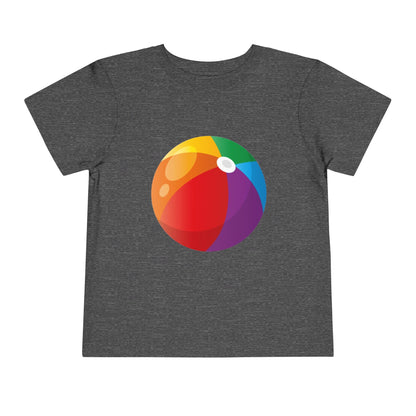 Beach Ball Toddler Tee — Colorful Summer Play Shirt