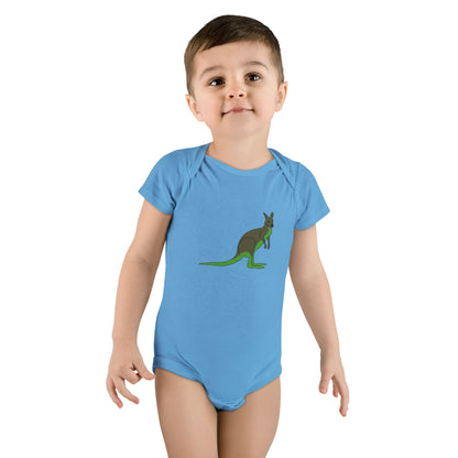 Kangaroo Baby Onesie - Cute Aussie Animal Infant Bodysuit