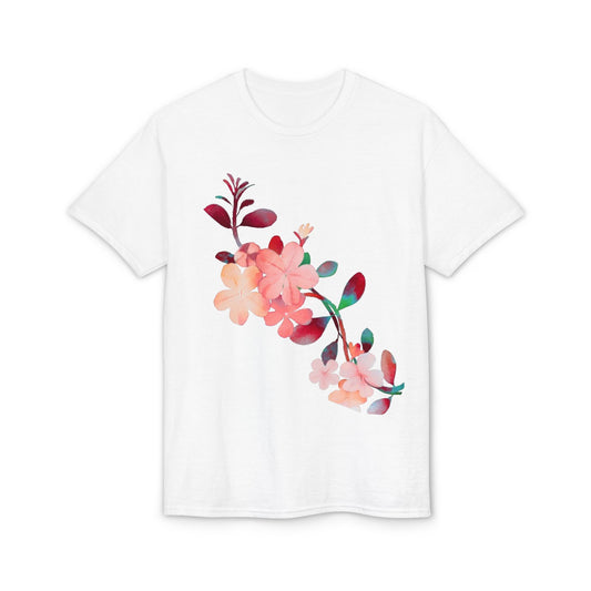 Floral Watercolor Branch T-Shirt