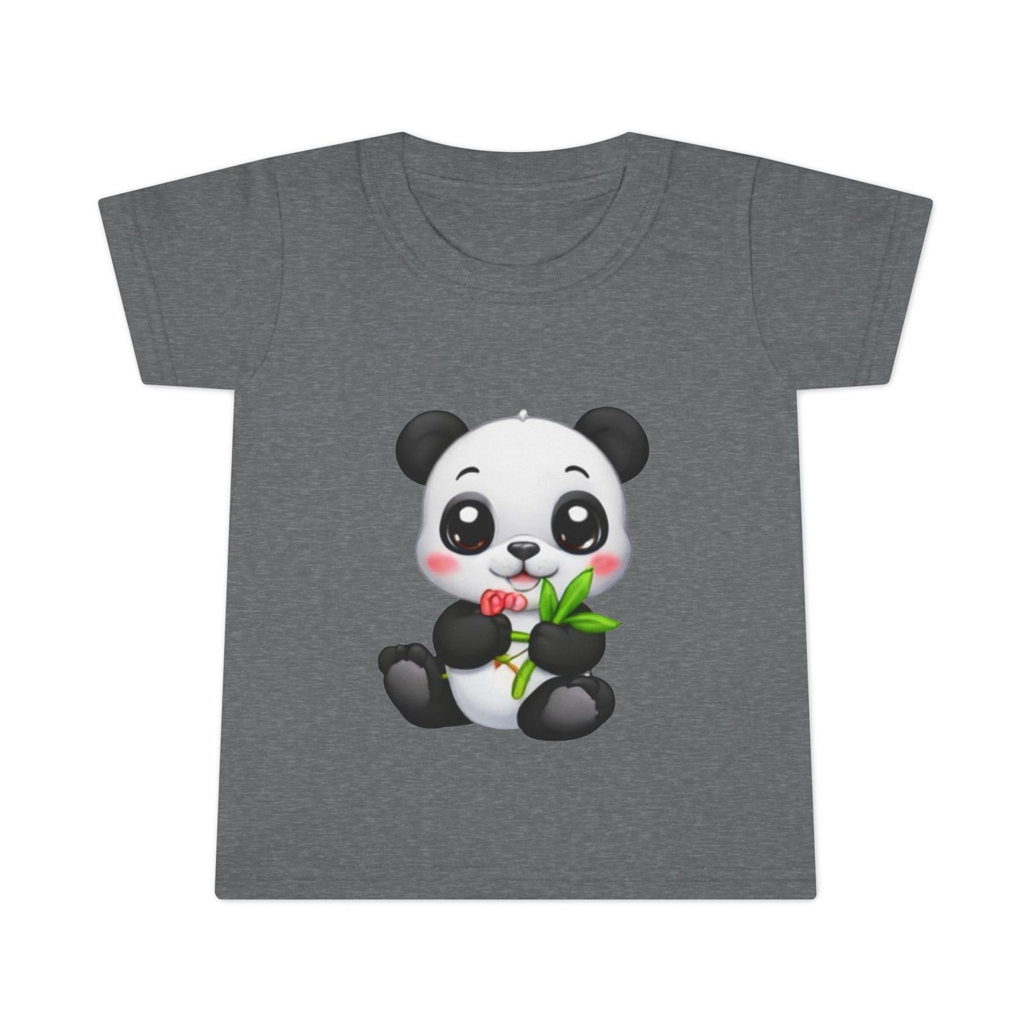 Cute Baby Panda Toddler T-Shirt — Adorable Bamboo Cartoon Tee for Kids