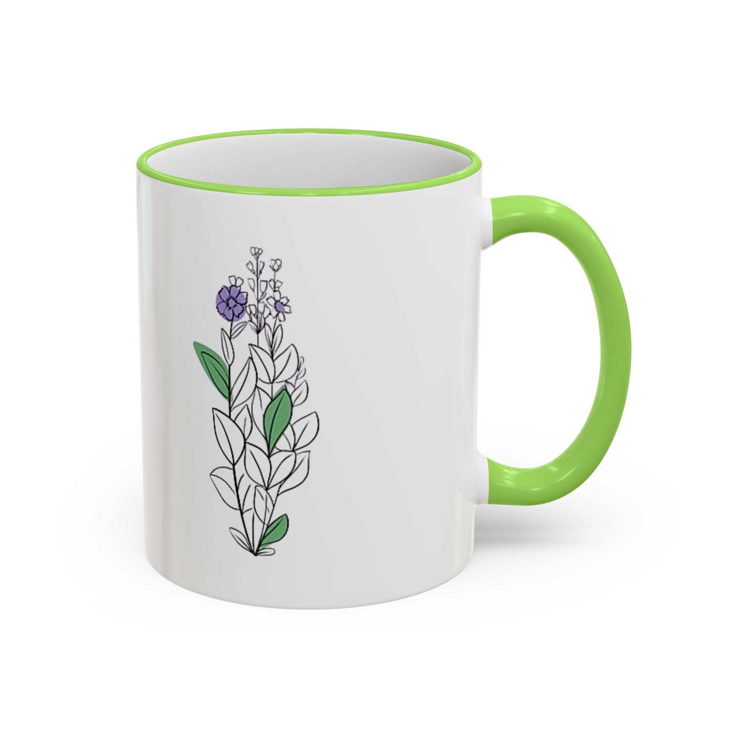 Accent Rim & Handle Mug (11oz, 15oz)