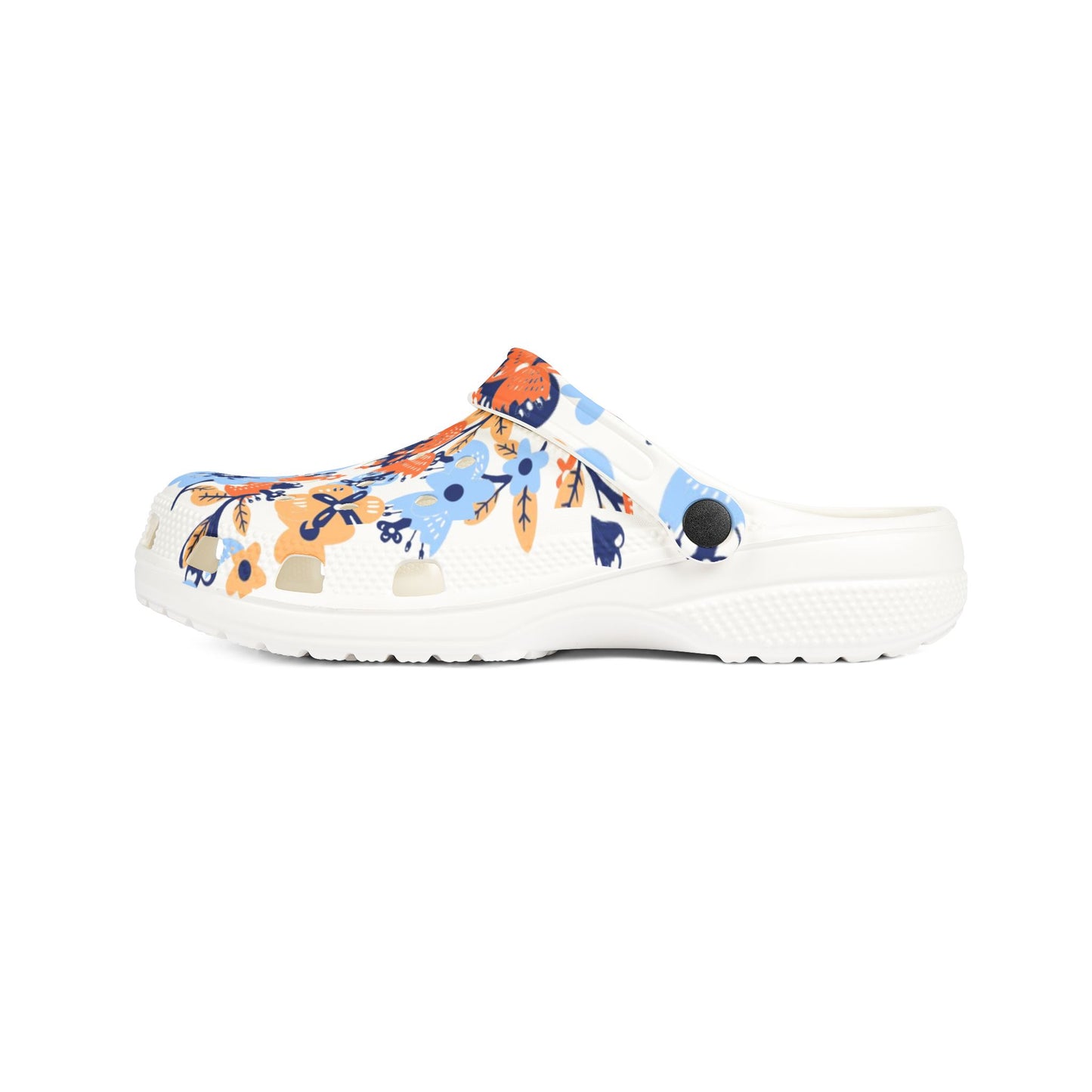 Floral EVA Foam Clogs — Lightweight Garden Slip-On Shoes