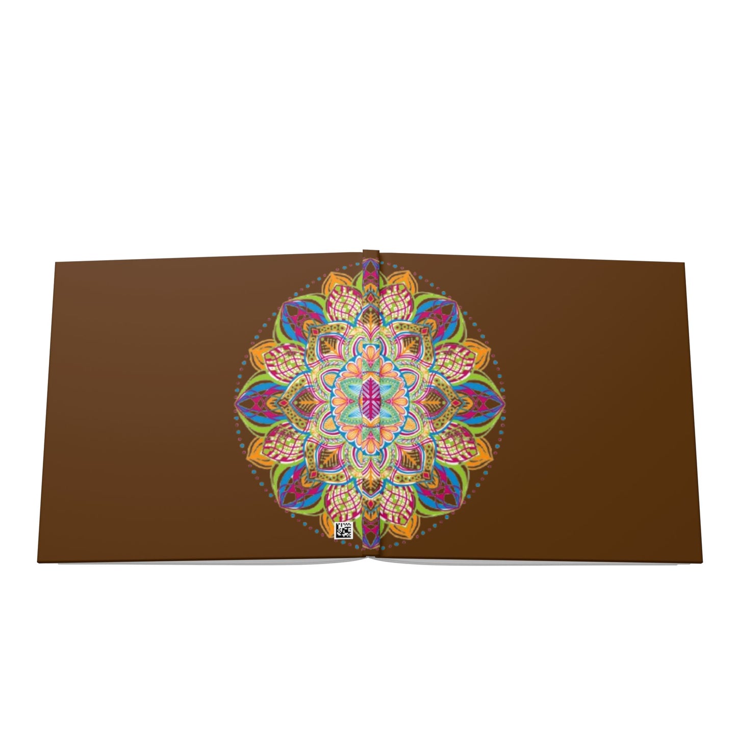 Mandala Photo Book — Colorful Boho Hardcover Photo Album