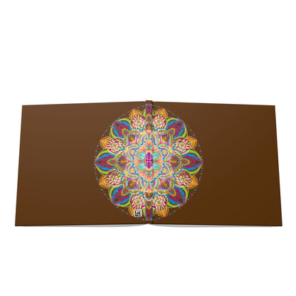 Mandala Photo Book — Colorful Boho Hardcover Photo Album