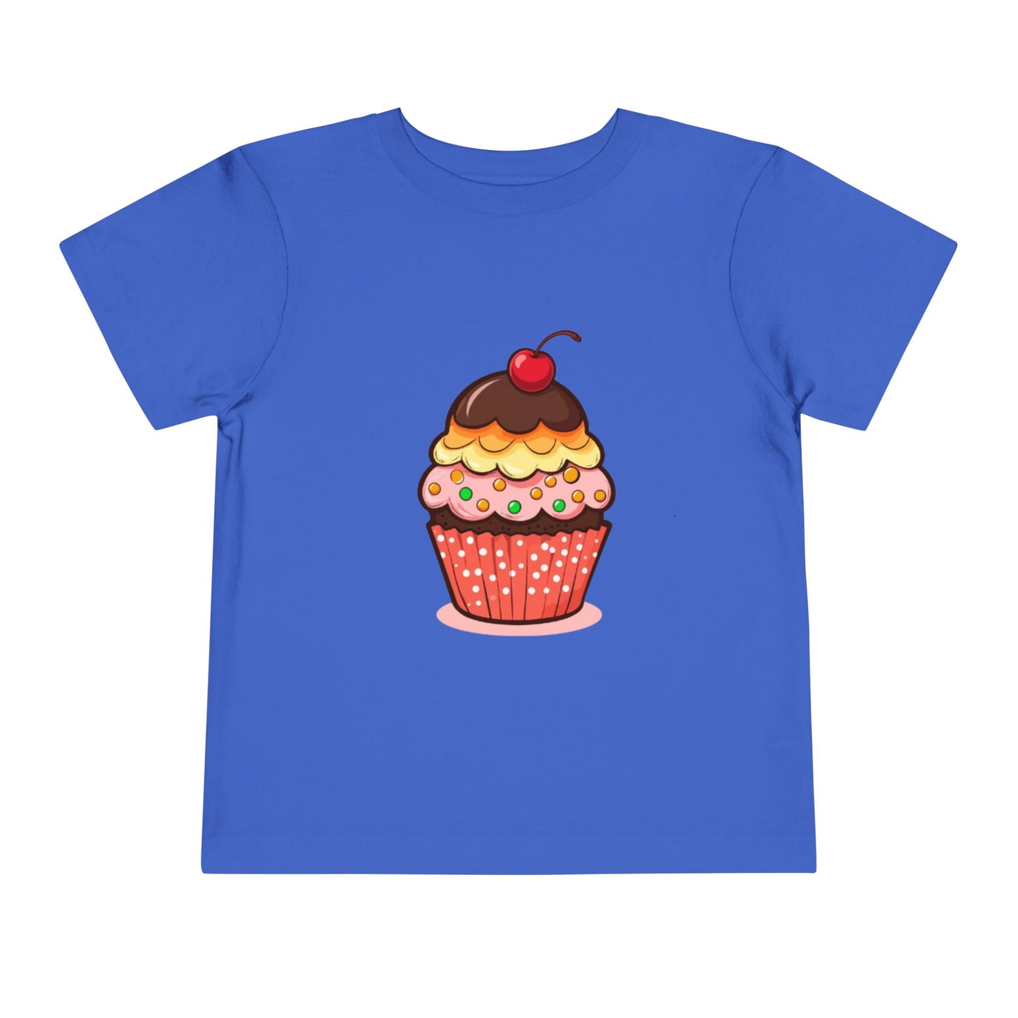 Toddler Tee — Cute Cupcake Graphic Kids Shirt