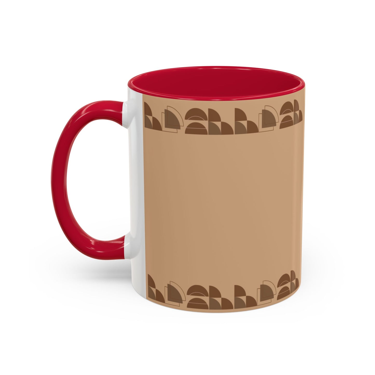 Retro Neutral Pattern Coffee Mug (11oz, 15oz)