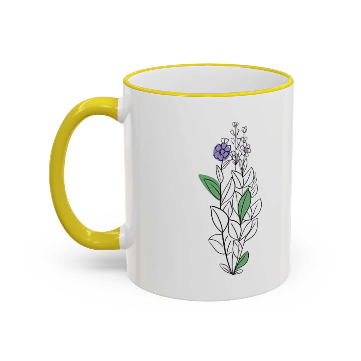 Accent Rim & Handle Mug (11oz, 15oz)