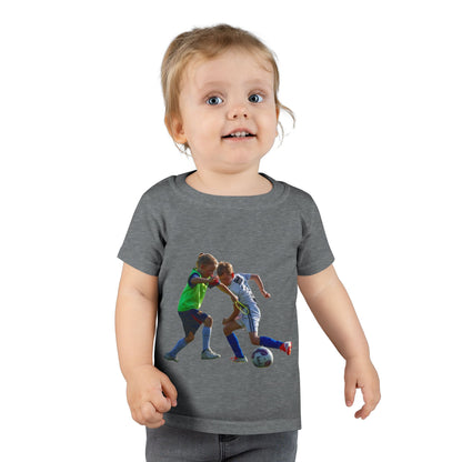 Toddler Soccer T-Shirt — Youth Kids Football Playtime Tee