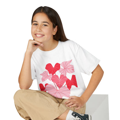 Youth Pink Caladiums T-Shirt
