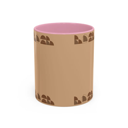 Retro Neutral Pattern Coffee Mug (11oz, 15oz)