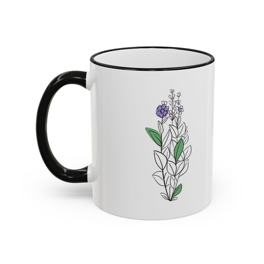 Accent Rim & Handle Mug (11oz, 15oz)