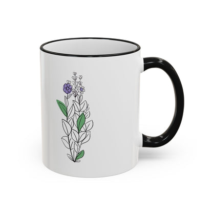 Accent Rim & Handle Mug (11oz, 15oz)