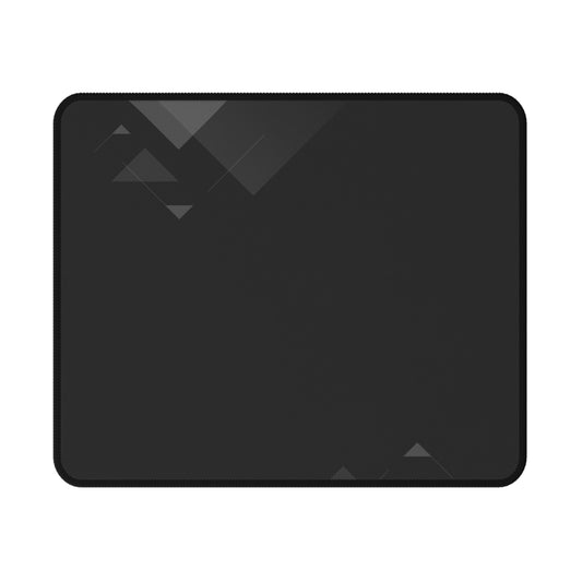 Black Geometric Gaming Mouse Pad — Non‑Slip Precision Surface